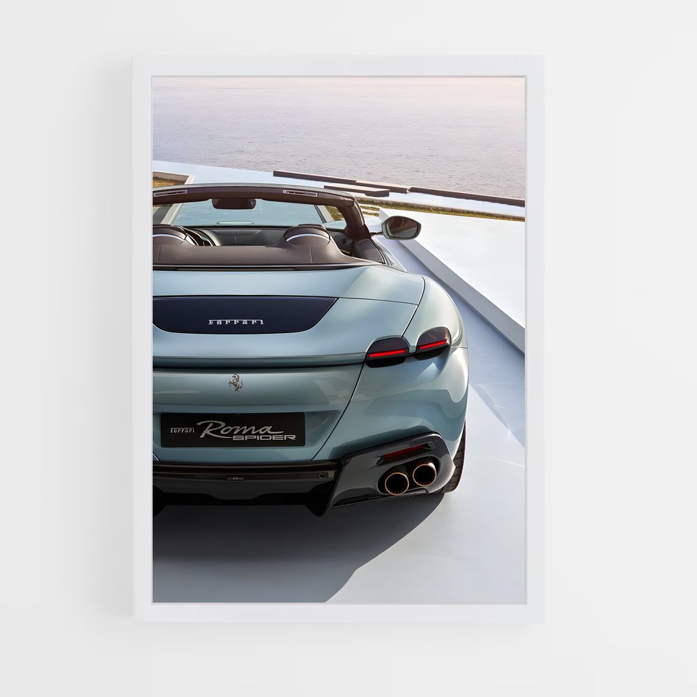 Poster BMW Spider Concept – affiche Ferrari (vue 3)
